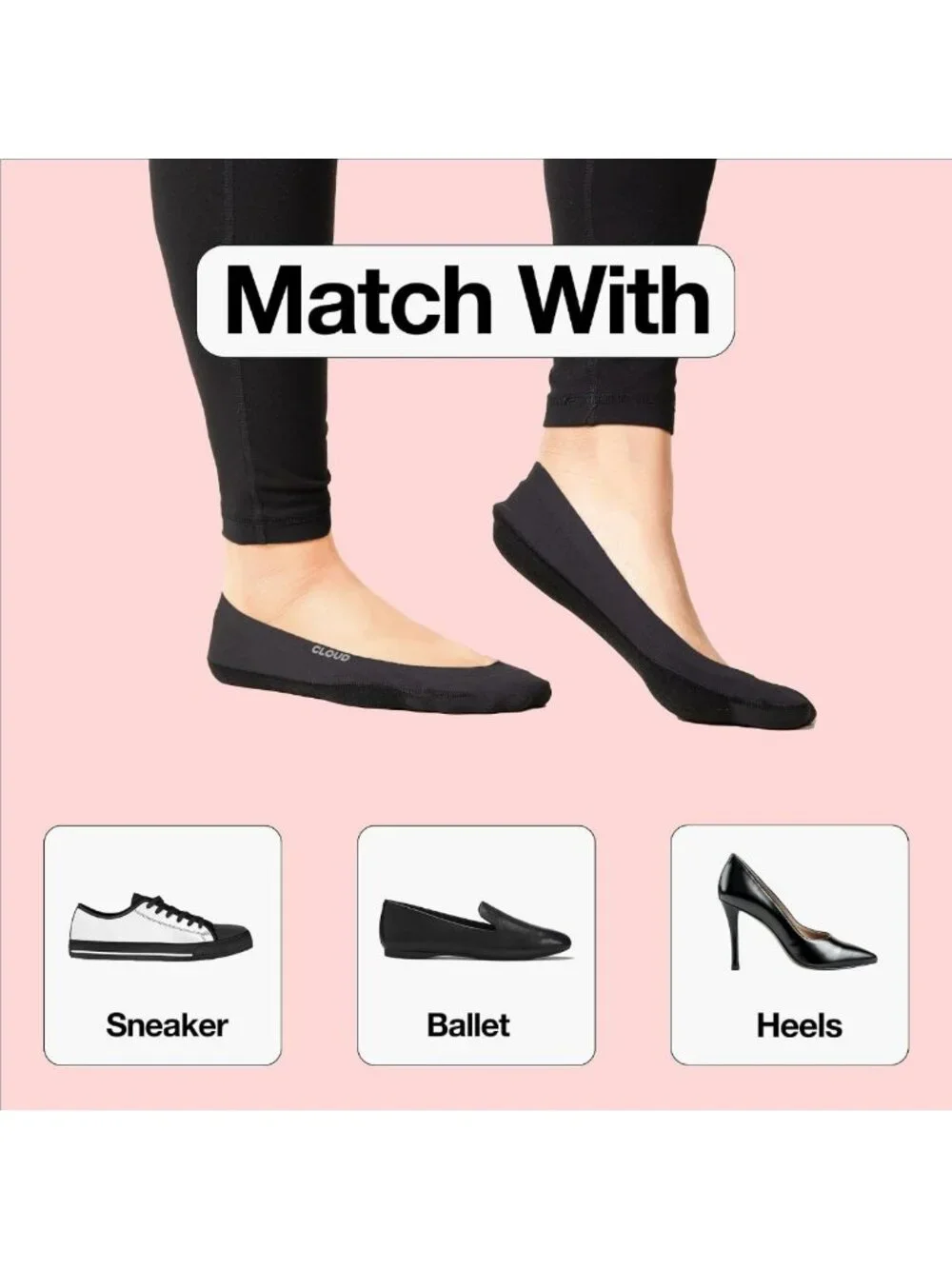 Ultra-Thin No-Show Liner Socks with Non-Slip Grip | Unisex Comfort & Style
